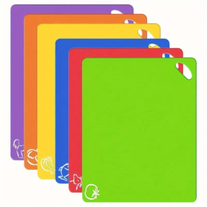 6 Pieces Plastic Cutting Boards