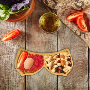 Boobs Charcuterie Board, Novelty Meat & Cheese Board